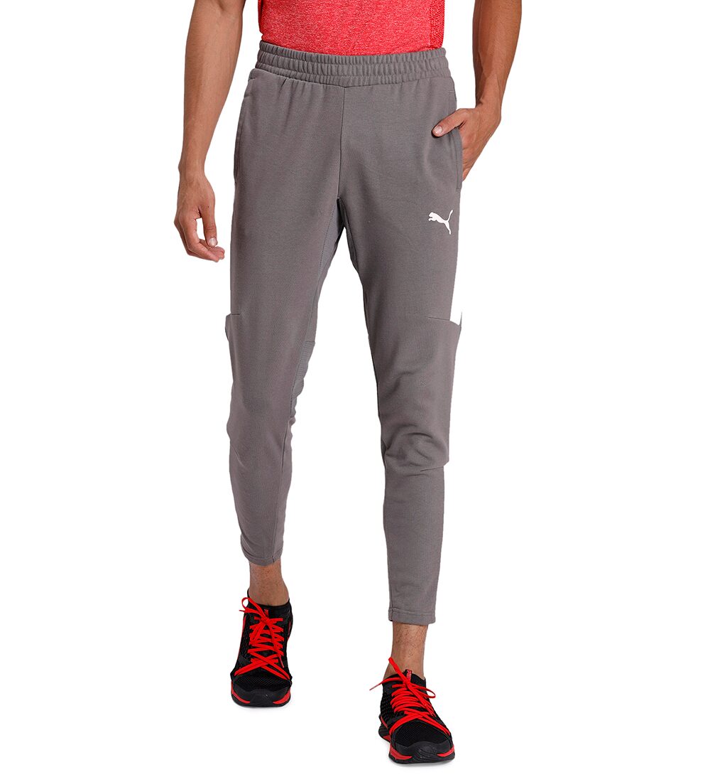 

Puma Men Grey Solid Regular fit Track pants