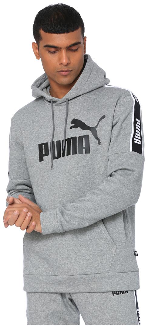 

Puma Men Cotton Quilted Jacket Grey