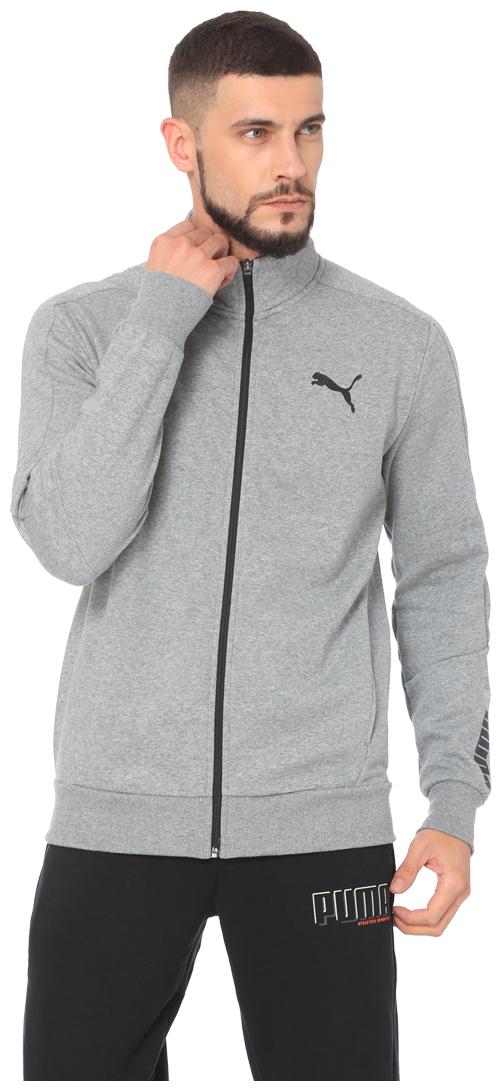 

Puma Men Cotton Quilted Jacket Grey