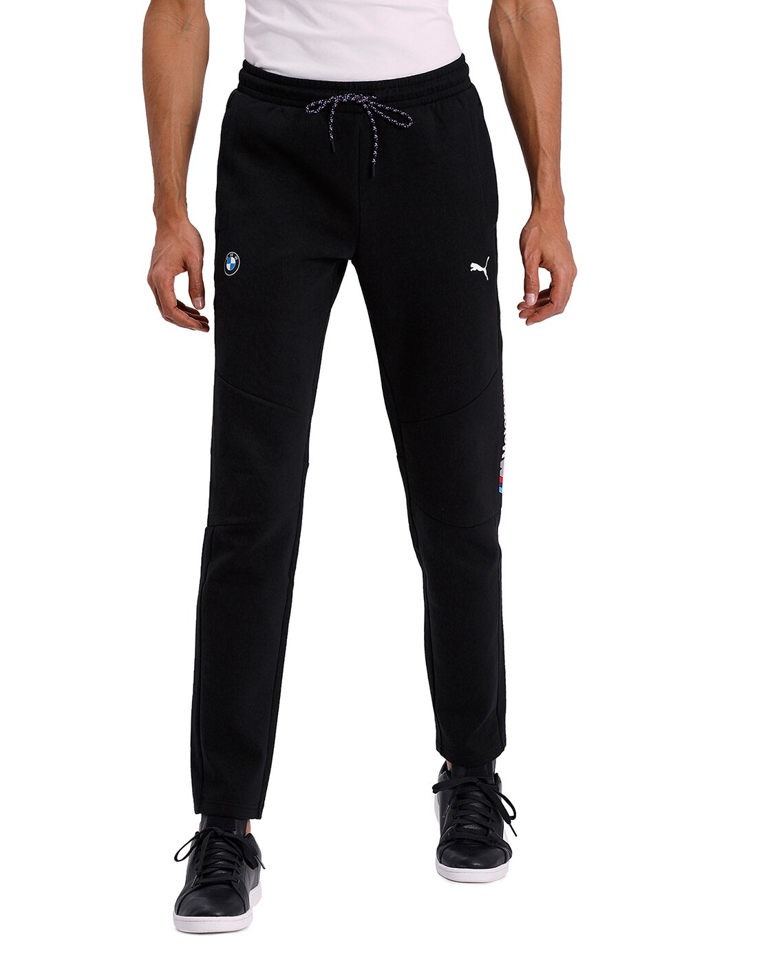 

Puma Men Black Solid Regular fit Track pants