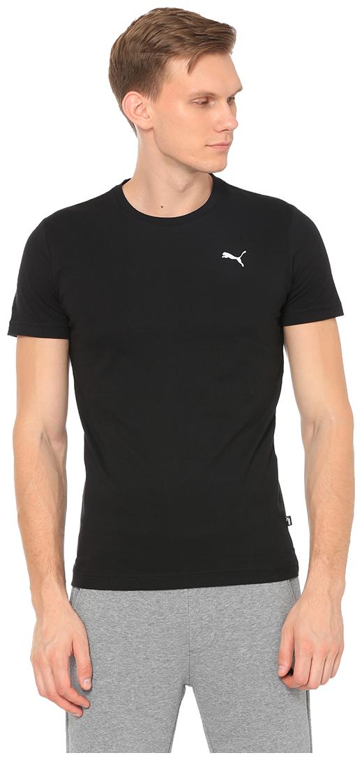 

Puma Men Black Regular fit Cotton Round neck T-Shirt - Pack Of 1