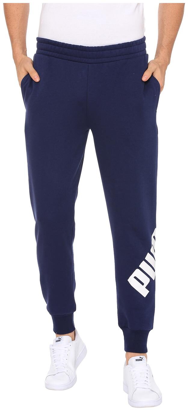 

PUMA Men Cotton Track Pants Blue