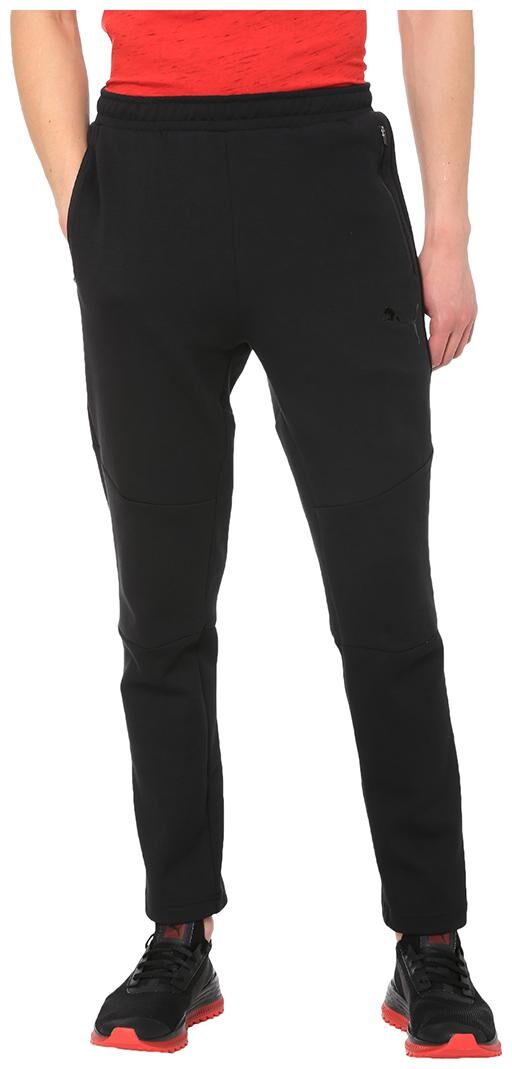 

Puma Men Black Solid Regular fit Track pants