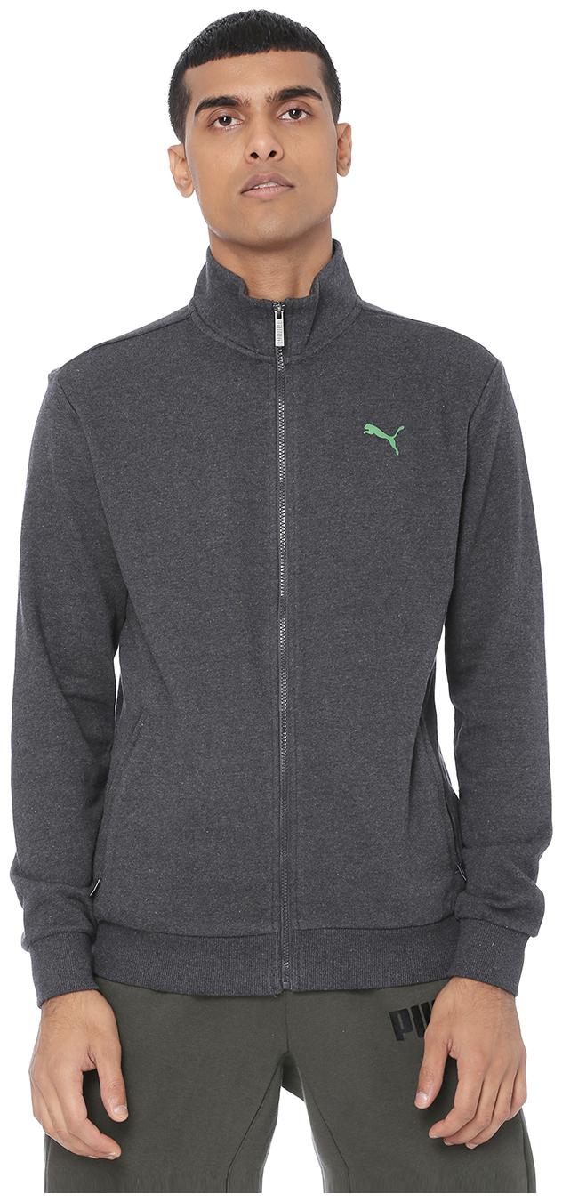 

Puma Men Grey Solid Quilted jacket