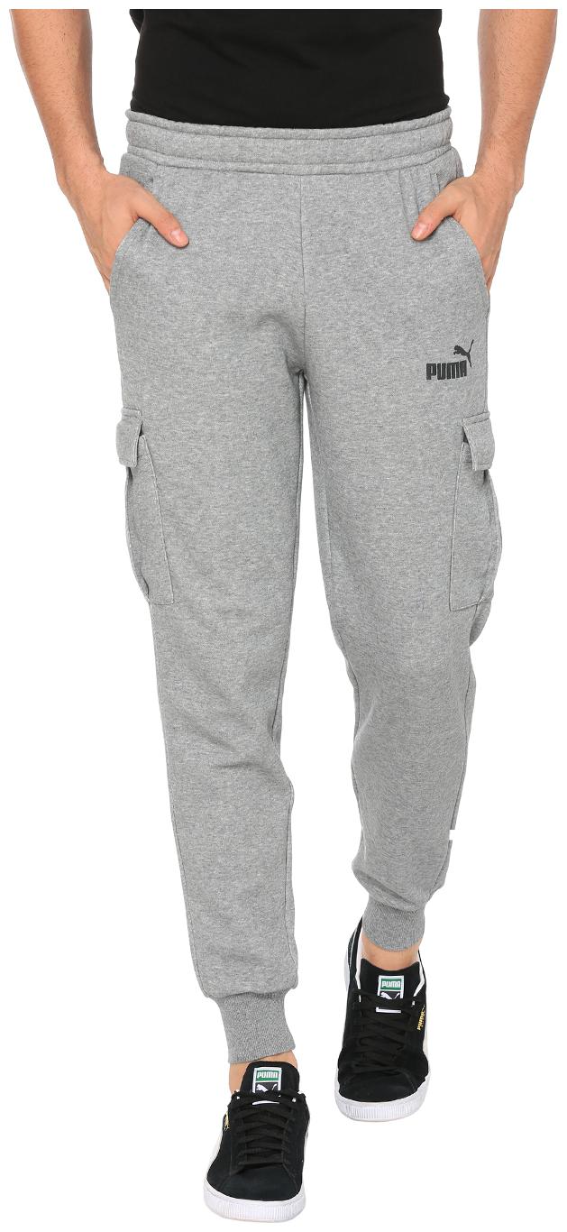 

Puma Men Grey Solid Regular fit Track pants
