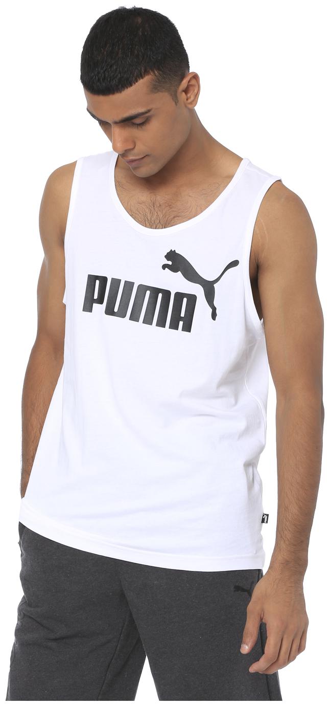 

Puma Men White Regular fit Cotton Round neck T-Shirt - Pack Of 1