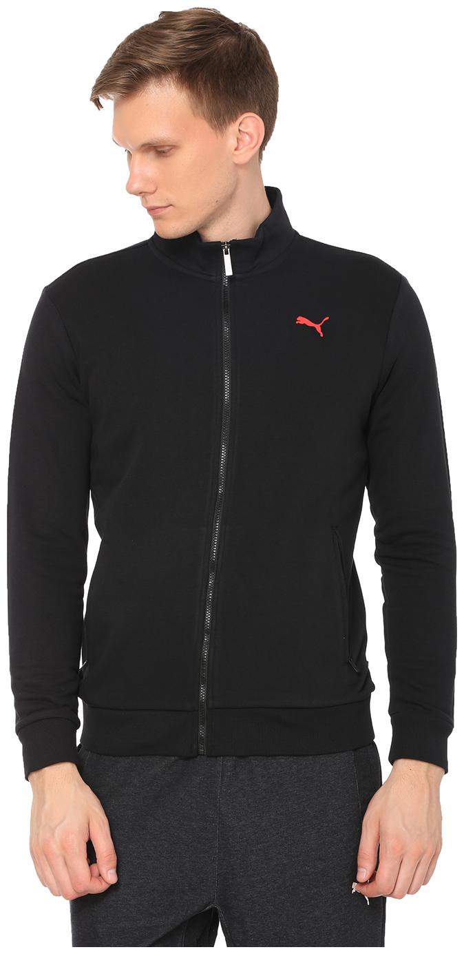 

Puma Men Black Solid Quilted jacket
