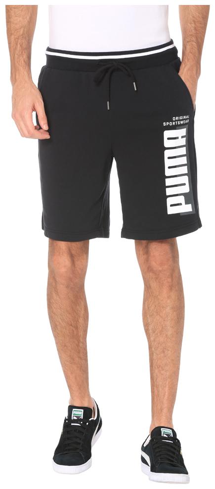 

Puma Men Black Regular Fit Regular Shorts