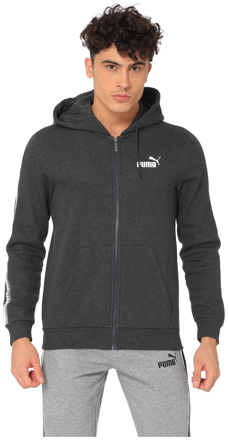 

Puma Men Cotton Quilted Jacket Grey