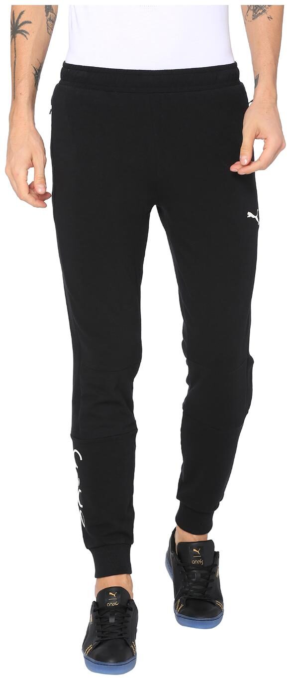 

Puma Men Black Solid Regular fit Joggers