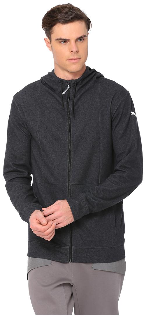 

PUMA Men Cotton Sports Jackets Sweatshirts Black