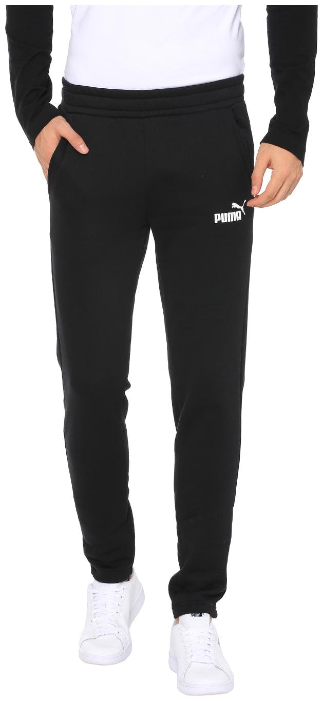 

Puma Men Black Solid Regular fit Track pants