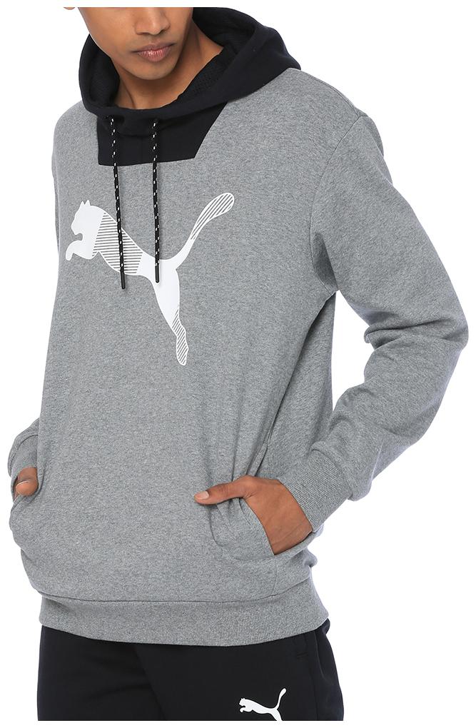 

Puma Men Cotton Quilted Jacket Grey