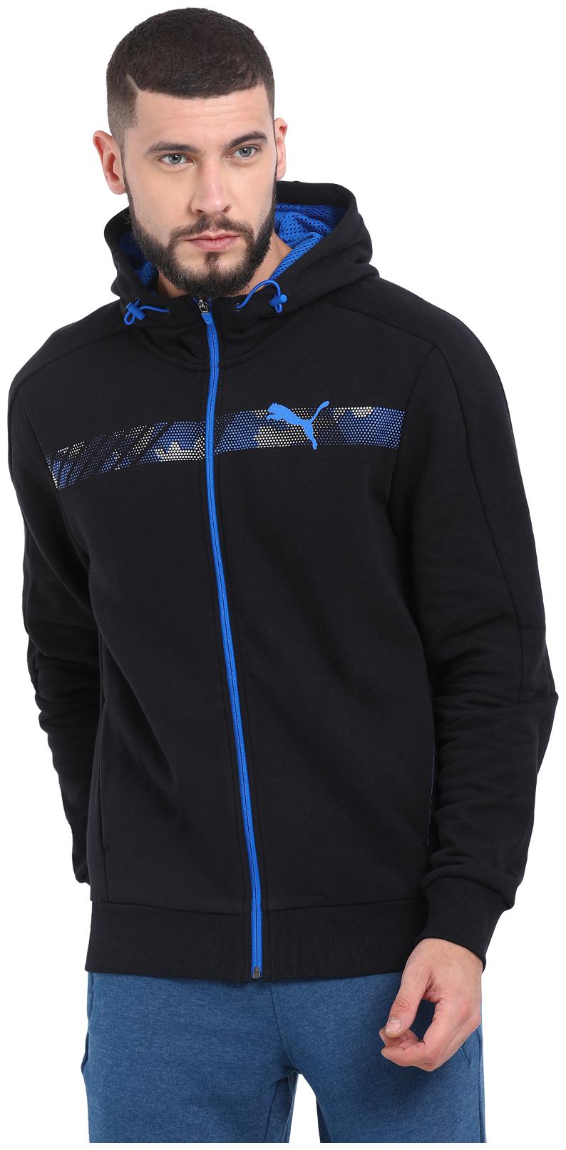 

Puma Men Cotton Quilted Jacket Black