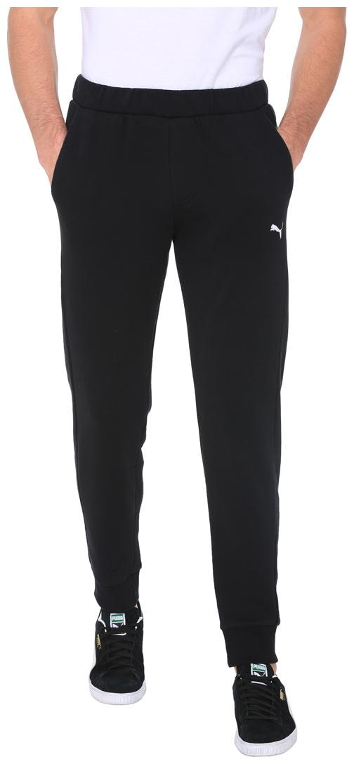 

Puma Men Black Solid Regular fit Track pants