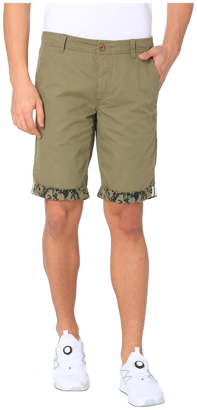 

Puma Men Green Cotton Shorts