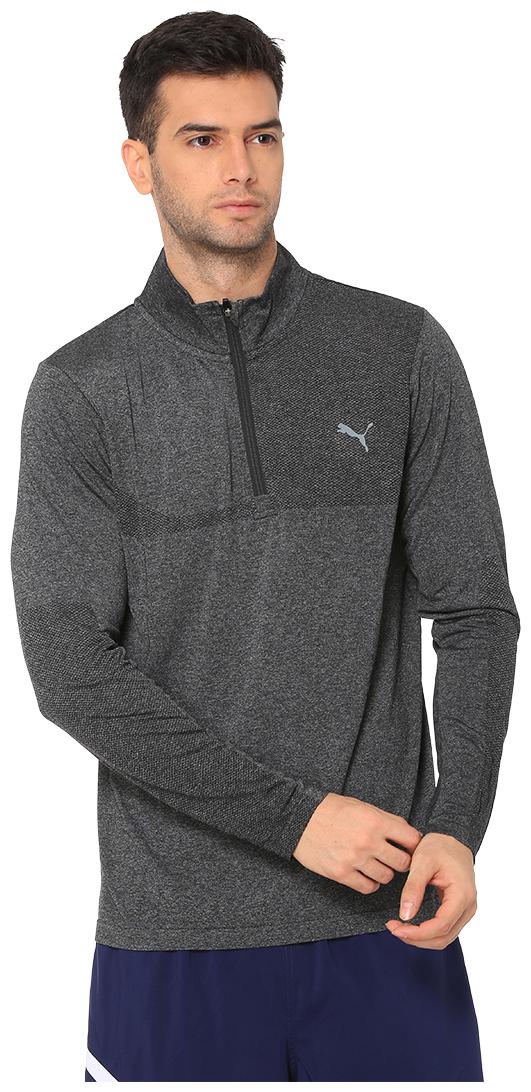 

Puma Men Grey High neck Sweatshirt