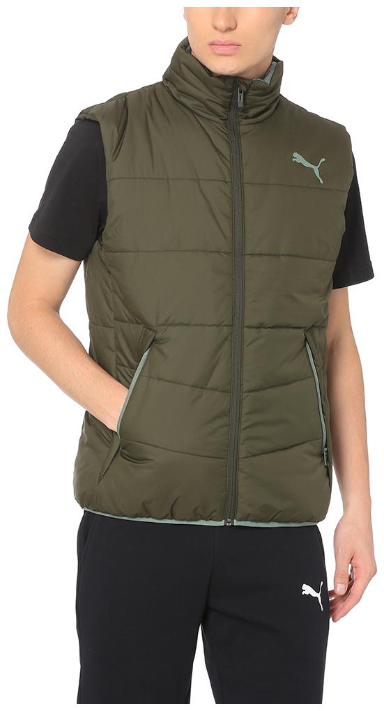 

Puma Men Polyester Quilted Jacket Green