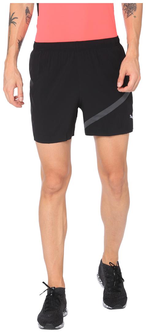 

Puma Men Black Regular Fit Regular Shorts