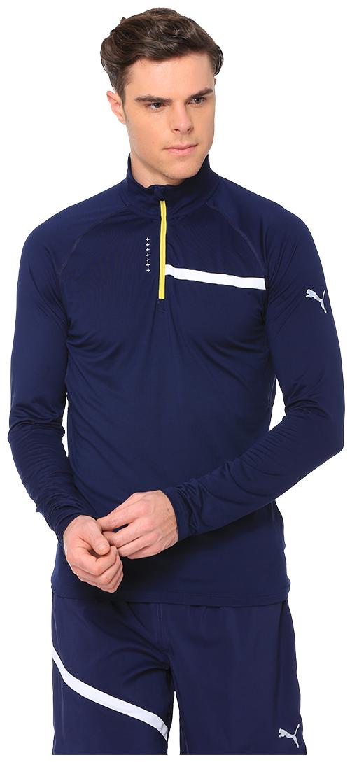 

Puma Men Blue High neck Sweatshirt