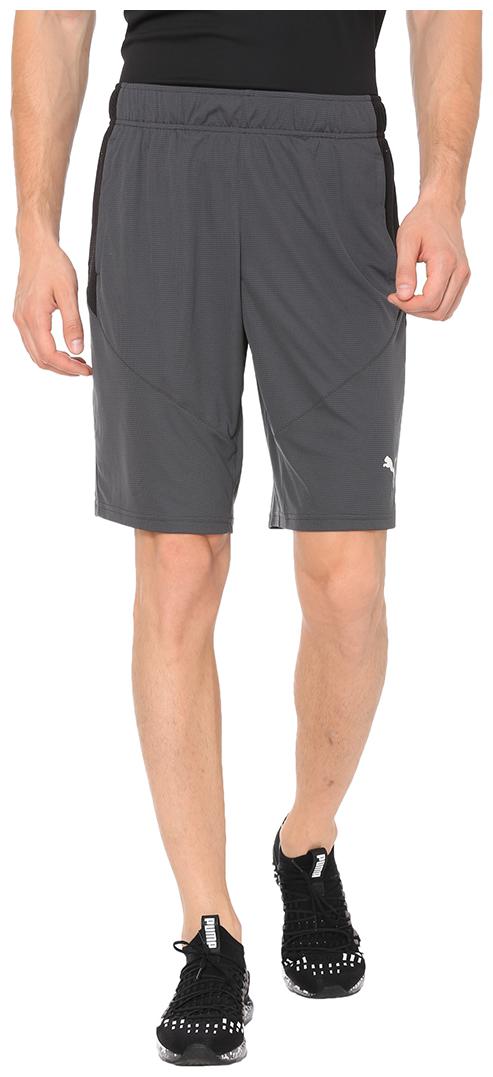 

Puma Men Grey Regular Fit Regular Shorts