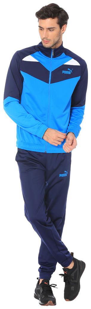 

Puma Men Blue Solid Regular Fit Track Suit