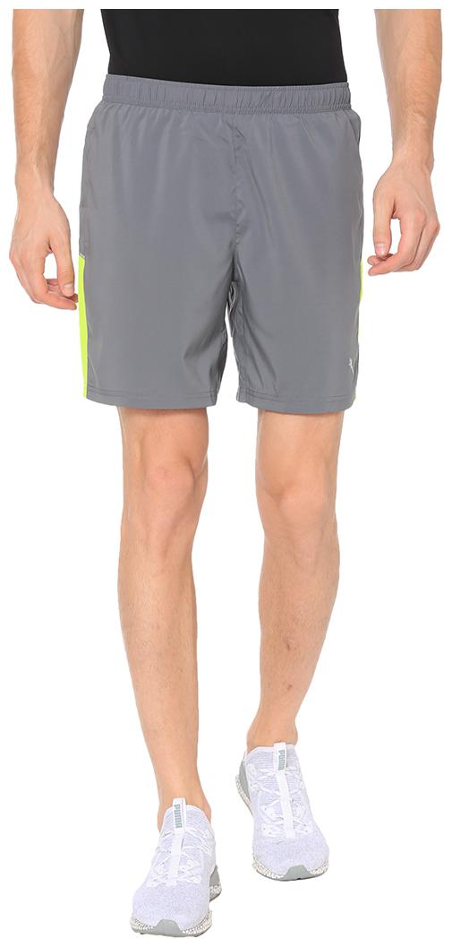

Puma Men Grey Regular Fit Regular Shorts