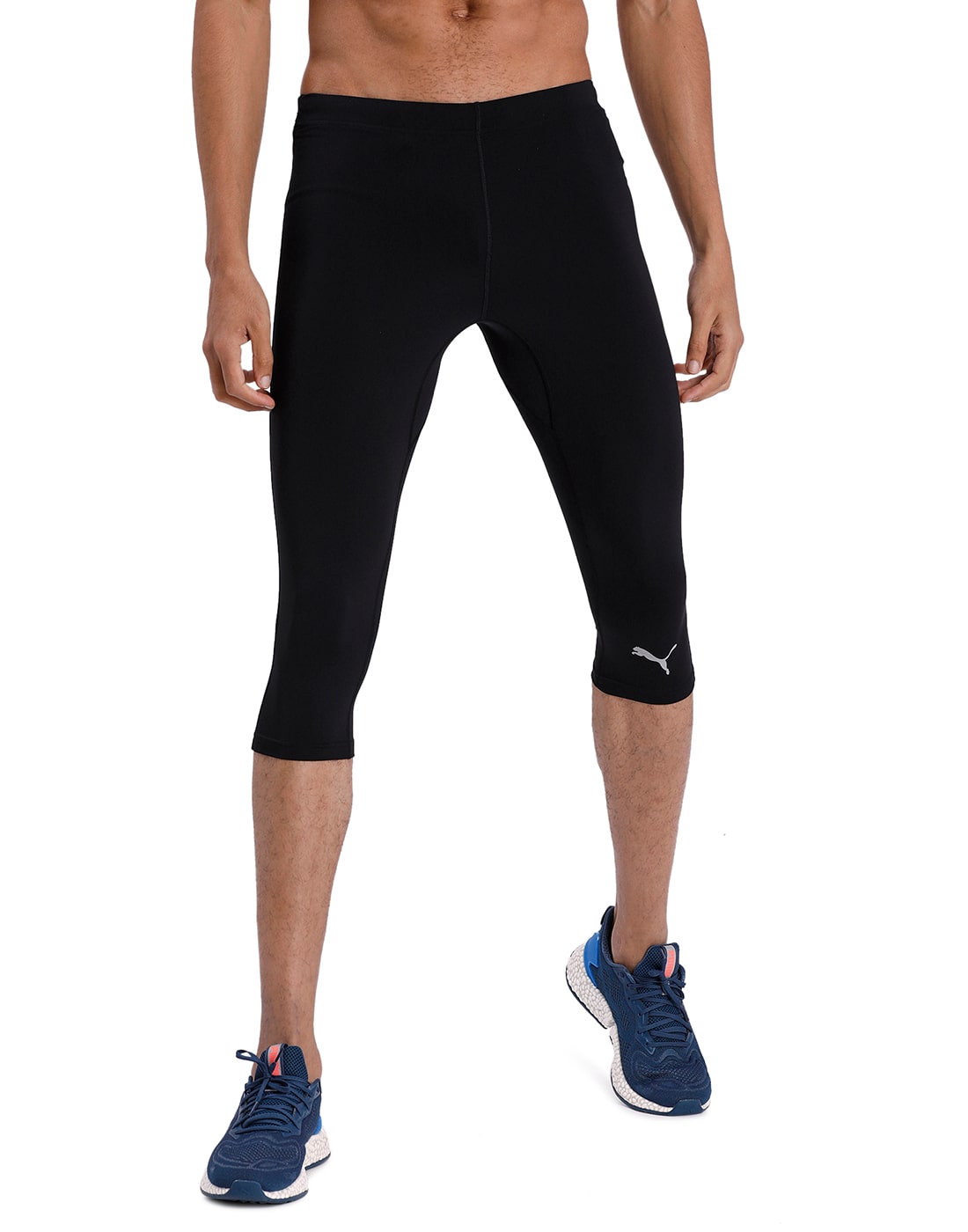 

Puma Men Black Solid Slim fit Tights
