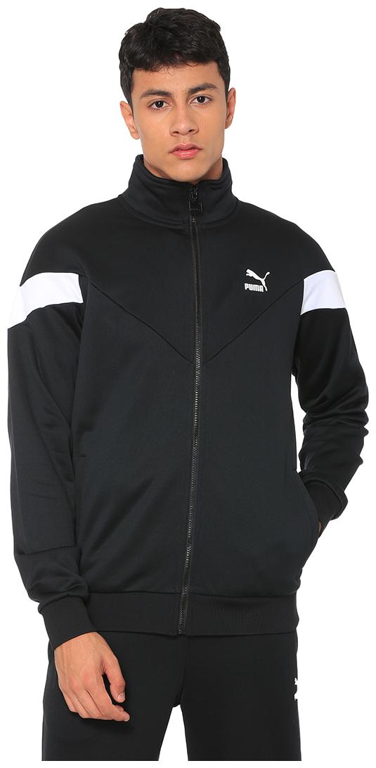

PUMA Men Polyester Sports Jackets Sweatshirts Black