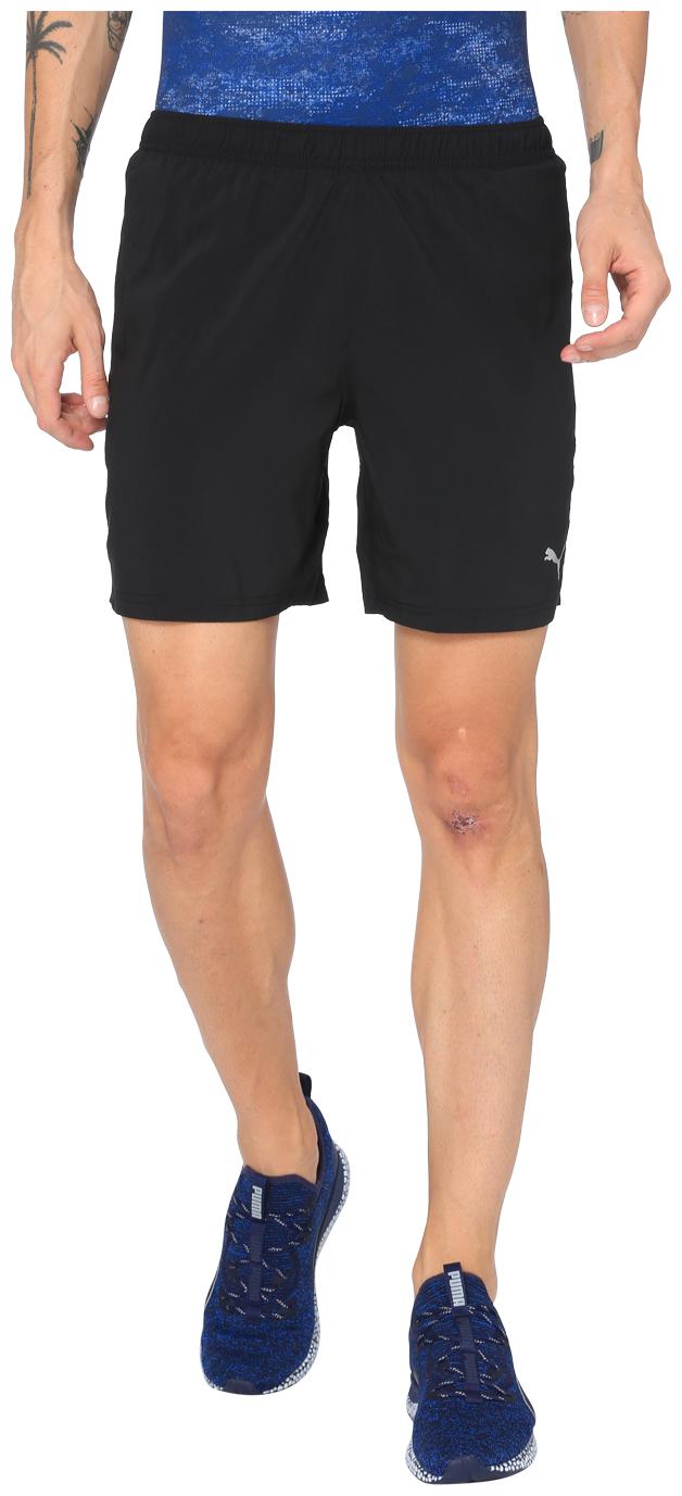 

Puma Men Black Regular Fit Regular Shorts