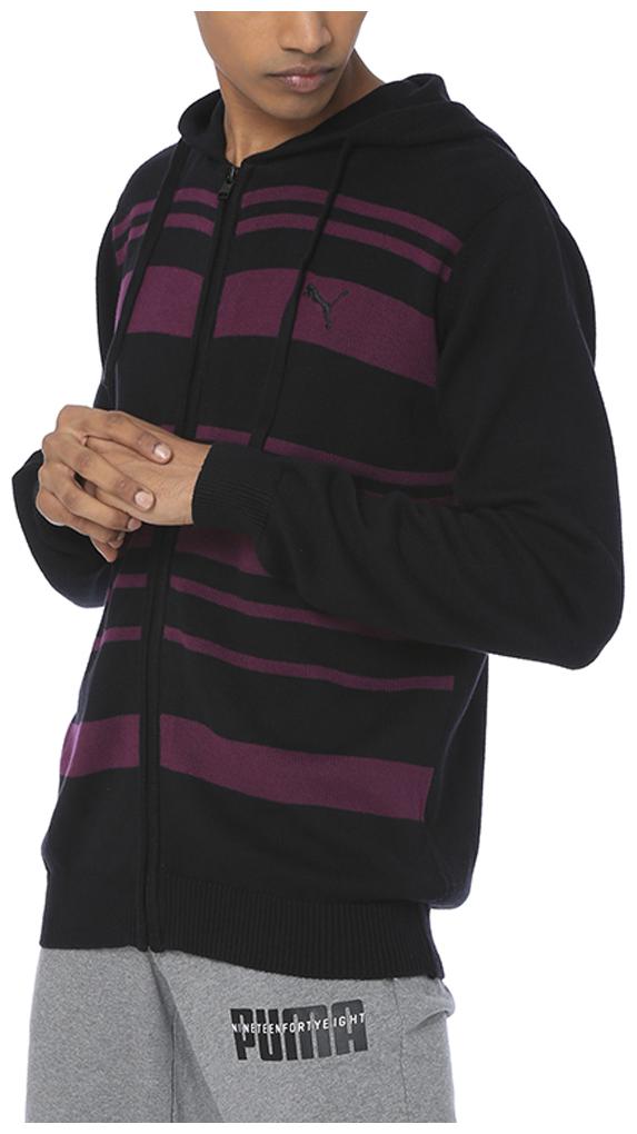 

Puma Men Polyester Quilted Jacket Black