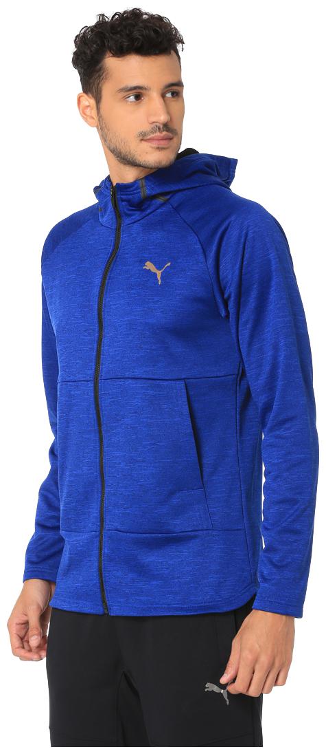 

Puma Men Blue Solid Quilted jacket