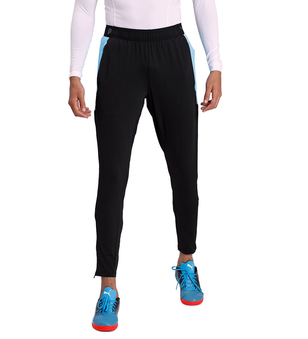 

Puma Men Black Solid Regular fit Track pants