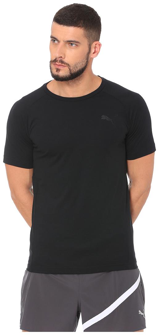 

Puma Men Black Regular fit Polyester Round neck T-Shirt - Pack Of 1