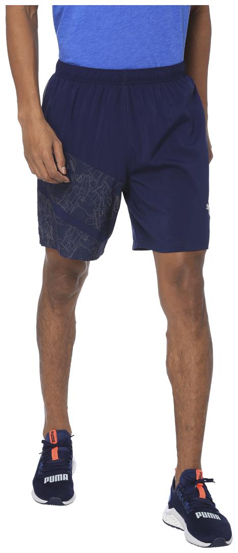 

Puma Men Blue Regular Fit Regular Shorts