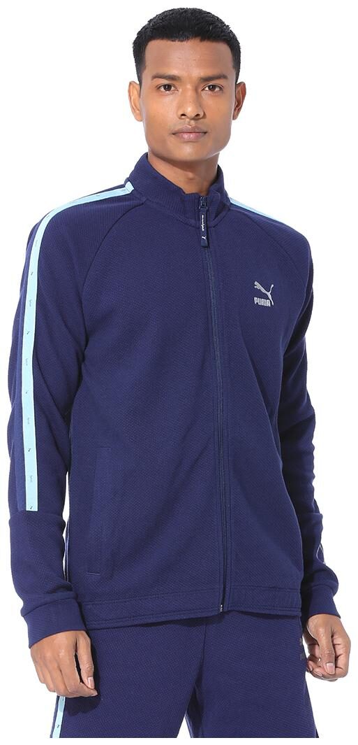 

PUMA Men s Blue one8 Sweaters