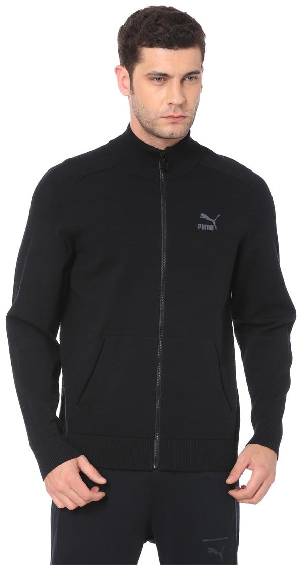 

Puma Men Black Solid Regular fit Track pants