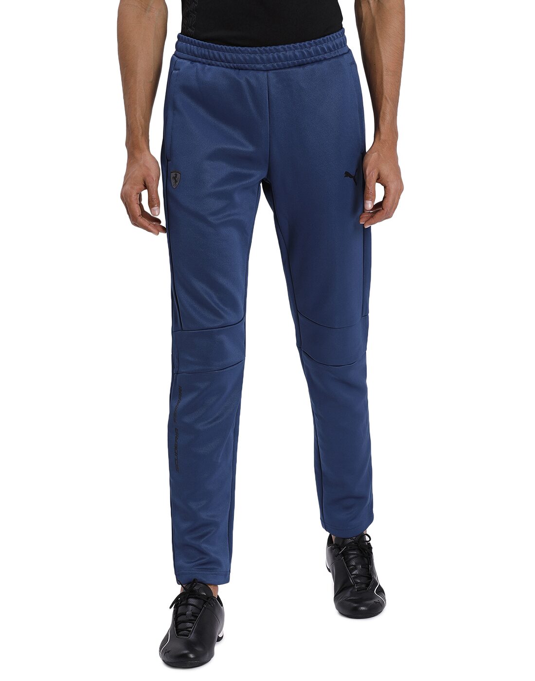 

Puma Men Blue Solid Regular fit Track pants