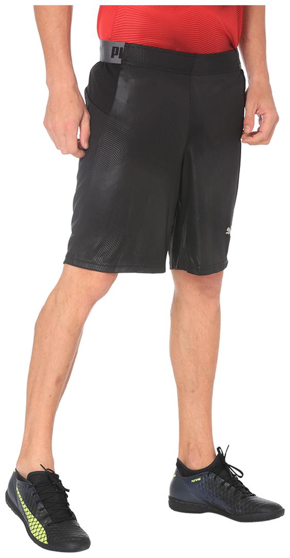 

Puma Men Black Regular Fit Regular Shorts