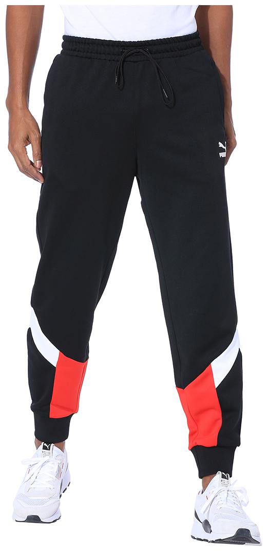 

Puma Men Polyester Printed Track Pants Black