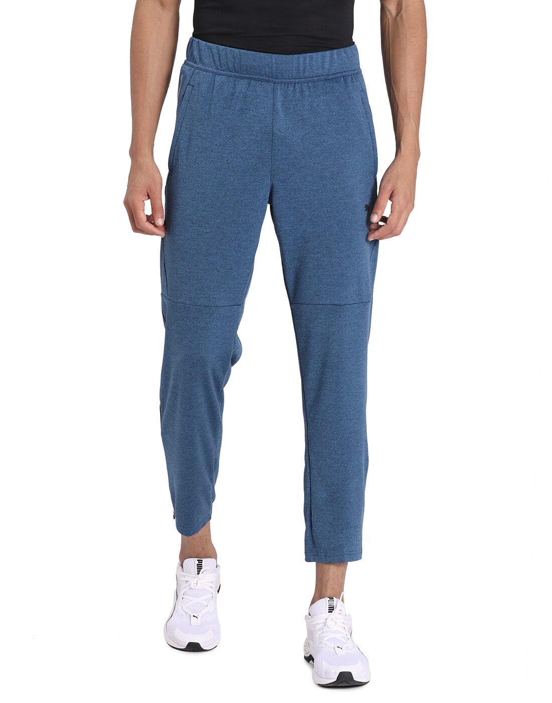 

Puma Men Blue Solid Regular fit Track pants