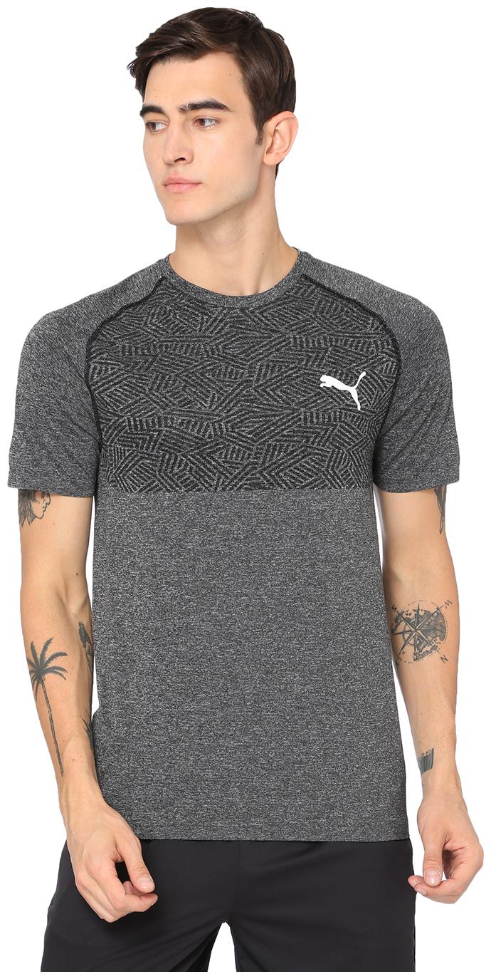 

Puma Men Black Regular fit Polyester Round neck T-Shirt - Pack Of 1