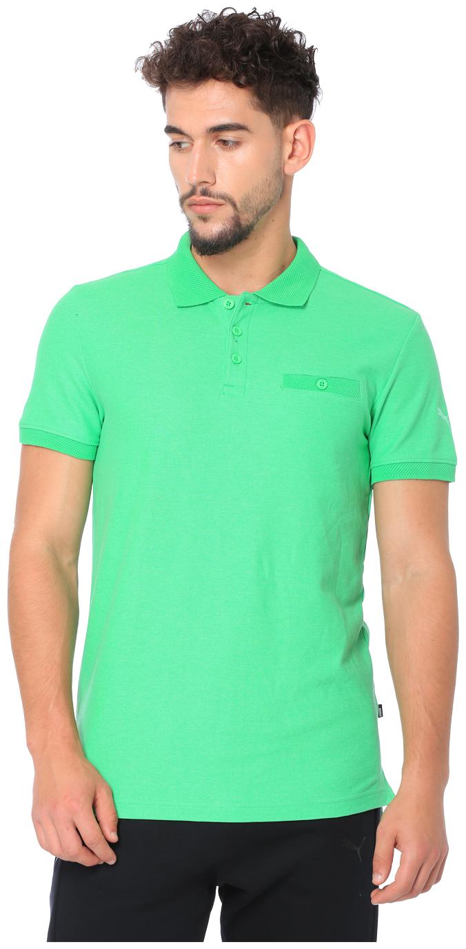 

Puma Men Green Regular fit Cotton Polo collar T-Shirt - Pack Of 1