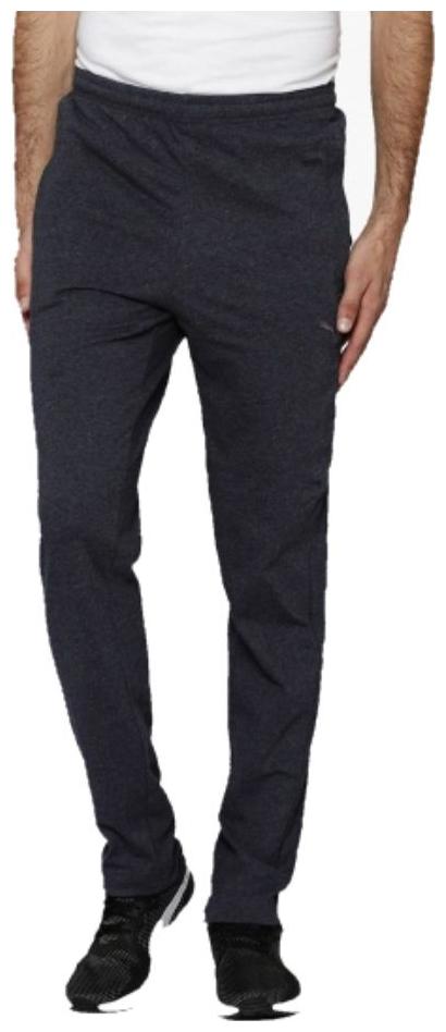 

Puma Men s Dark Grey Zippered Jersey Pants