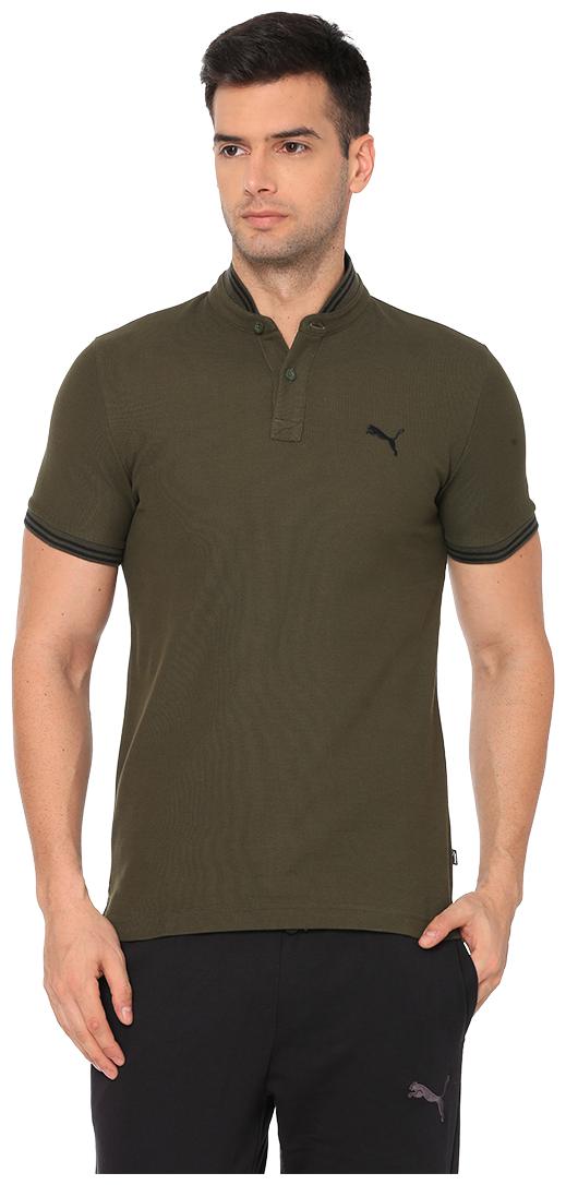 

Puma Men Green Regular fit Cotton Polo collar T-Shirt - Pack Of 1