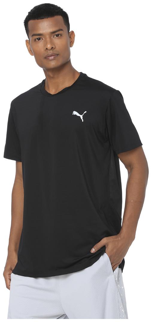 

Puma Men Black Regular fit Polyester Round neck T-Shirt - Pack Of 1