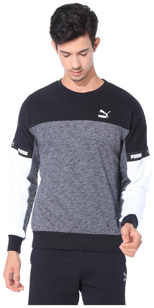 

Puma Men Black Round neck Sweatshirt