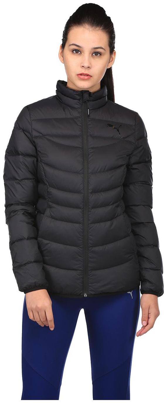 

Puma Women Solid Regular Jacket - Black