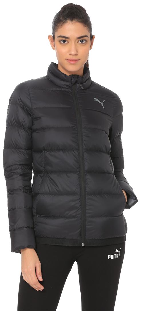 

Puma Women Solid Regular Jacket - Black