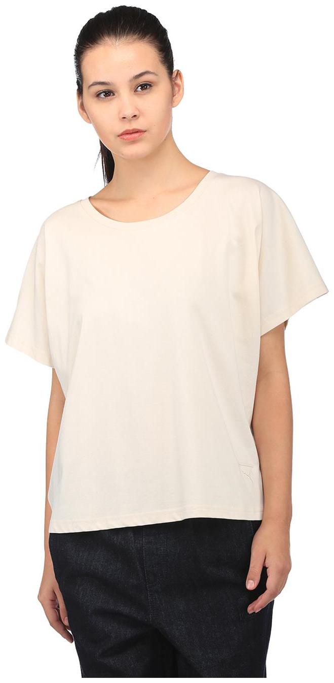 

Puma Women Solid Sports T-Shirt - Beige